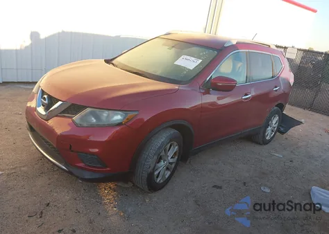 2015 Nissan Rogue Sv from USA, damaged, VIN 5N1AT2MT5FC926893